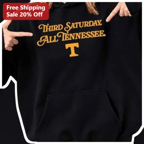 Third Saturday In October Tennessee Volunteers Hoodie Game Day Apparel