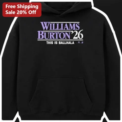 THIS IS BALLHALA Hoodie Black Varsity Basketball Pullover Unisex Gift