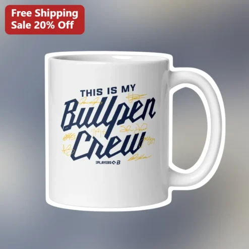 This Is My Bullpen Crew Mug Baseball Relief Pitcher Gift For Coaches And Fans