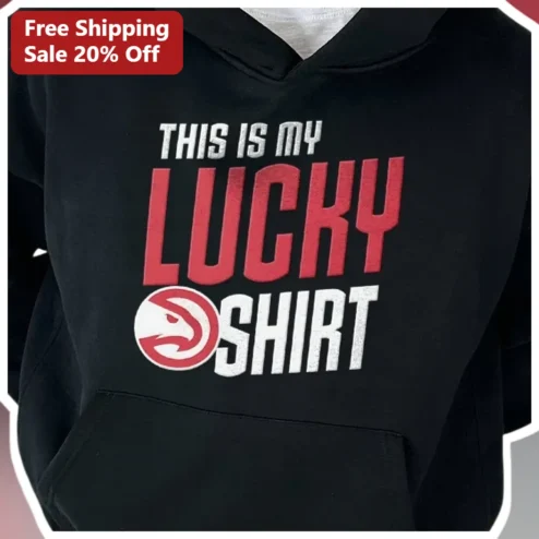 This Is My Lucky Shirt Hoodie Funny Superstition Gift for Men Sports Fans