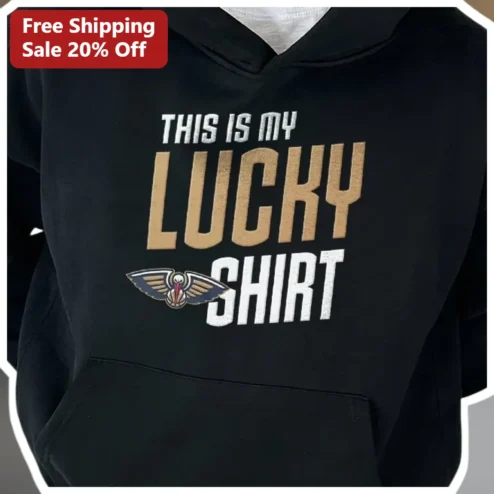 This Is My Lucky Shirt New Orleans Saints Hoodie NFL Fan Gift