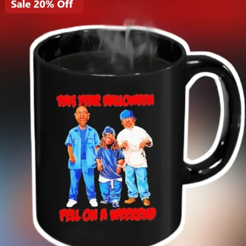 This Year Halloween Fell On A Weekend Mug Funny Medical Humor Coffee Cup Gift For Nurses Doctors