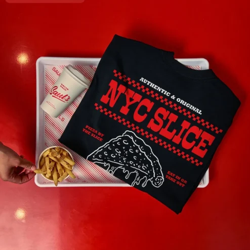Close-up of Threadheads Studios Ratatouille Chef Graphic Tee Pop Culture Foodie Gift for streetwear fans in Chicago, Illinois