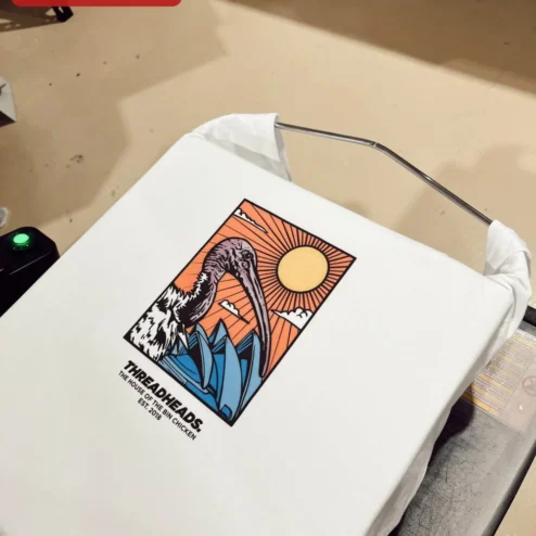 Threadheads The House of the Bin Chicken Est. 2018 Graphic Tee