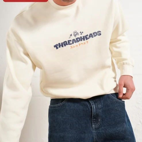Threadheads Vintage Graphic Sweatshirt Streetwear Crewneck