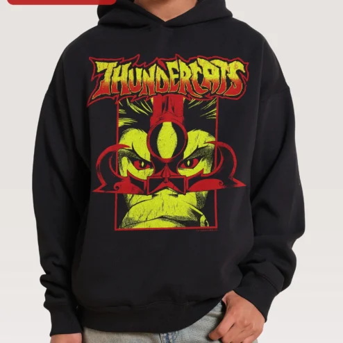Thundercats Lion-O Retro Vintage Graphic Pullover Hoodie for Men Women