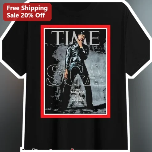 Time Sga The Excellence Of Shai Gilgeous-Alexander Tee