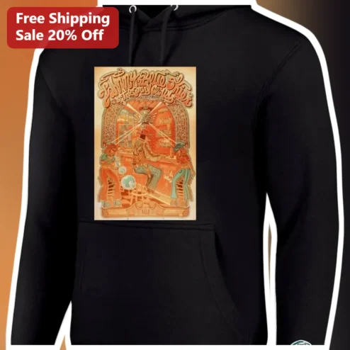 Tiny Box Shop Hoodie Vintage Indie Band Merch Retro Concert Poster Graphic Pullover for Men Women