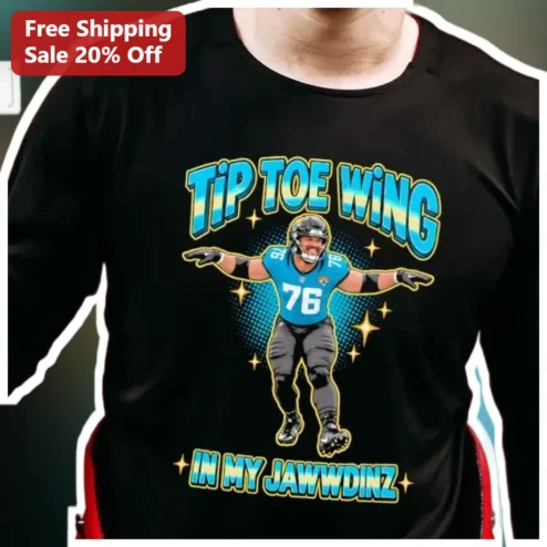 Tip Toe Wing In My Jawwdinz Bryce Young NFL Football Meme Tee