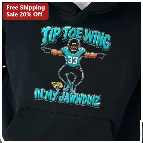 TIP TOE WING IN MY JAWWDINZ Christian Kirksey Jacksonville Jaguars Hoodie