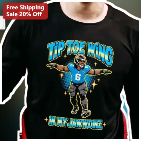 Tip Toe Wing In My Jawwdinz Ja'Marr Chase Cincinnati Bengals Tee