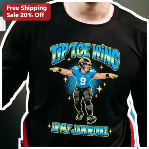 Tip Toe Wing In My Jawwdinz Justin Herbert NFL Football Player Graphic Tee