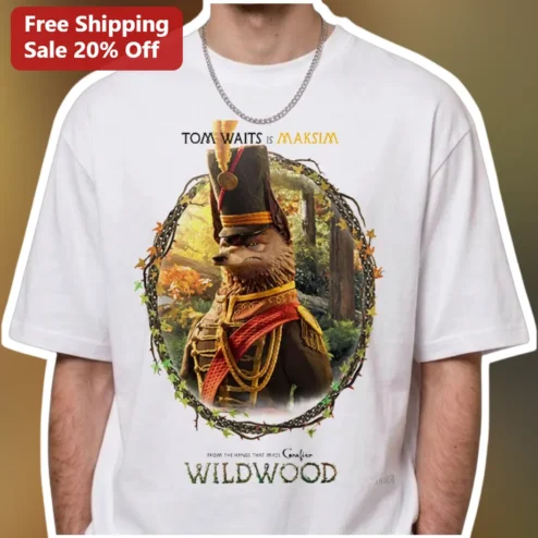Tom Waits Is Maksim Wildwood Tee From The Hands That Made Coraline Graphic Shirt