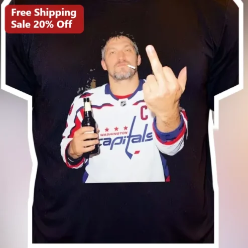 Tom Wilson Washington Capitals Hockey Player Graphic Tee for Men NHL Fan Gift