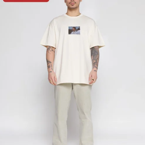 Close-up of Tony Dovolani DWTS Pro Ballroom Dancer Graphic Tee for Dancing with the Stars Fans for streetwear fans in Chicago, Illinois