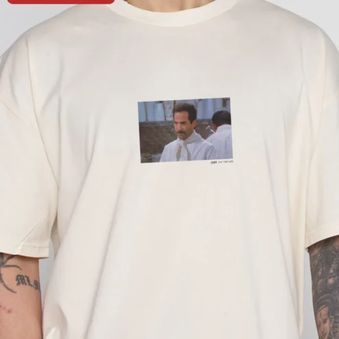 Close-up of Tony Dovolani DWTS Pro Ballroom Dancer Graphic Tee for Dancing with the Stars Fans for streetwear fans in Chicago, Illinois