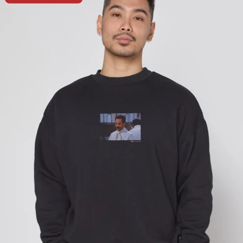 Tony Sirico Paulie Gualtieri No Soup Crewneck Sweatshirt The Sopranos Fan Gift on a hanger, ready to ship from Chicago, Illinois