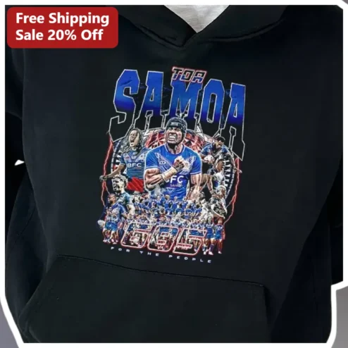 Top Samoa For The People Hoodie
