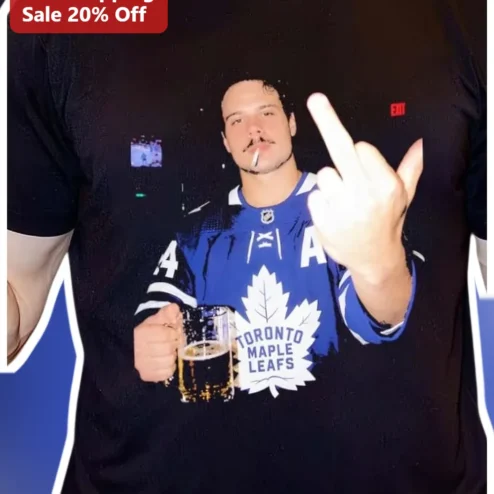 Toronto Maple Leafs Tee William Nylander Hockey Fan Graphic Shirt Black