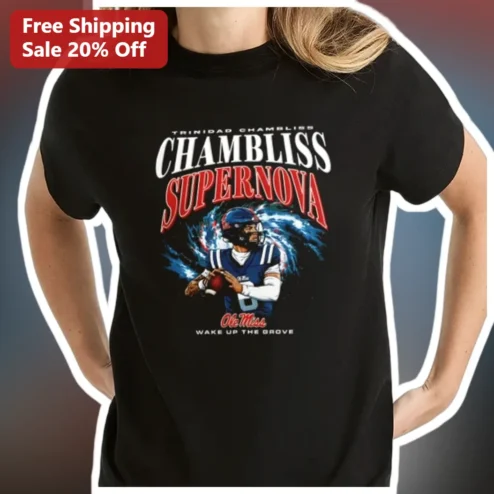 Trinidad Chambliss Ole Miss Supernova Wake Up The Grove Tee