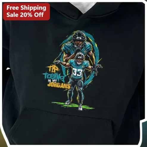 TRIPP TEEING IN MY JORDANS Hoodie Chuba Hubbard NFL Football Fan Gift