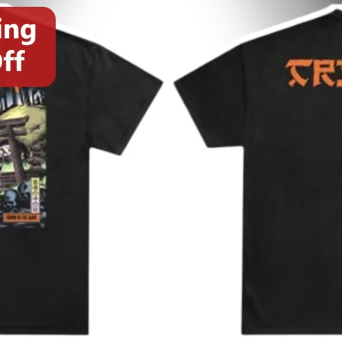 Trivium Shogun Album Cover Graphic Tee Heavy Metal Band Shirt for Men