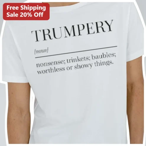 Trumpery Definition Shirt Funny Dictionary Wordplay Tee for Word Lovers