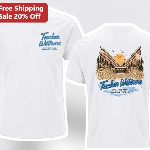 Tucker Wetmore Live at Red Rocks Morrison Colorado Tee