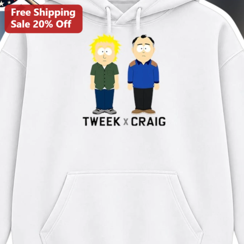 Tweek x Craig Hoodie South Park Tweek and Craig Merch Gift for Men