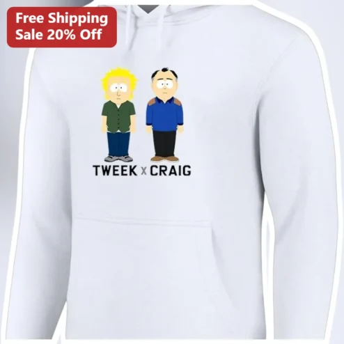 Tweek x Craig South Park Hoodie Creek Ship Fan Merch Unisex Sweatshirt