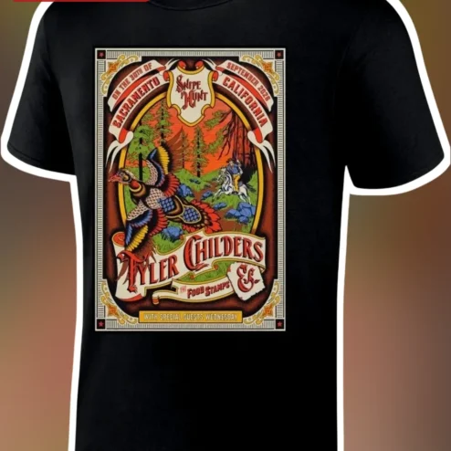 Tyler Childers Snipe Hunter Tee Vintage Concert Poster Country Music Shirt