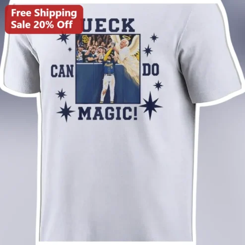 UECK CAN DO MAGIC! Mike Trout Baseball Fan Tee