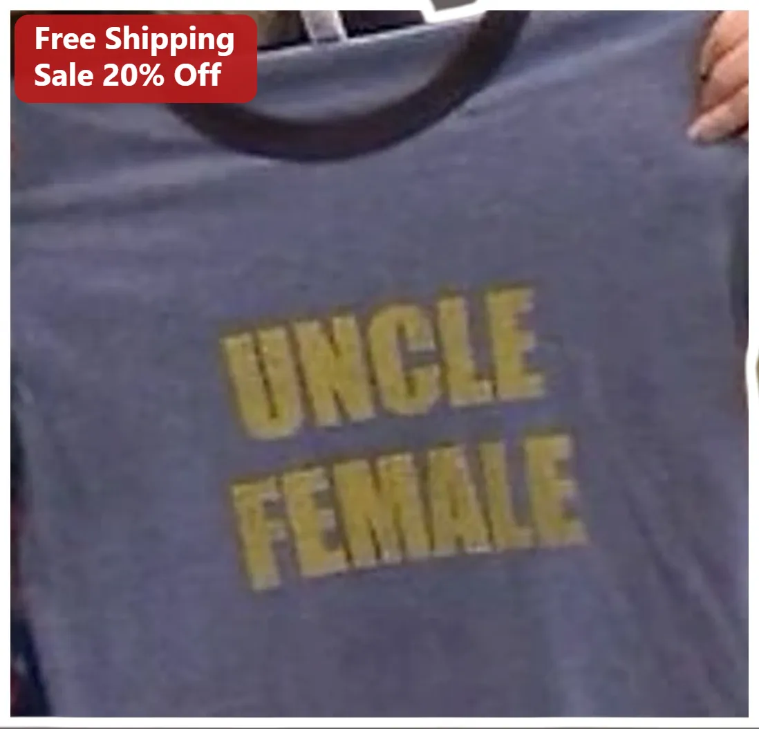 Uncle Female Tee iCarly Penny Quote Retro Ringer Shirt Gift for Fans