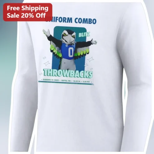 Uniform Combo NFL Football Fan Long Sleeve Tee