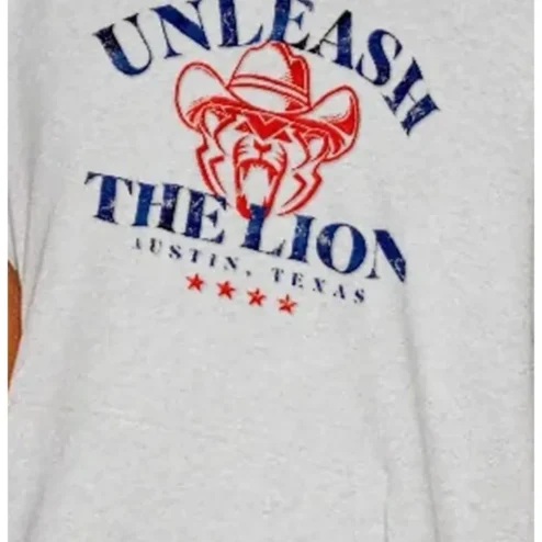 Unleash The Lion Austin Texas Cowboy Graphic Tee Vintage Western Christian Apparel