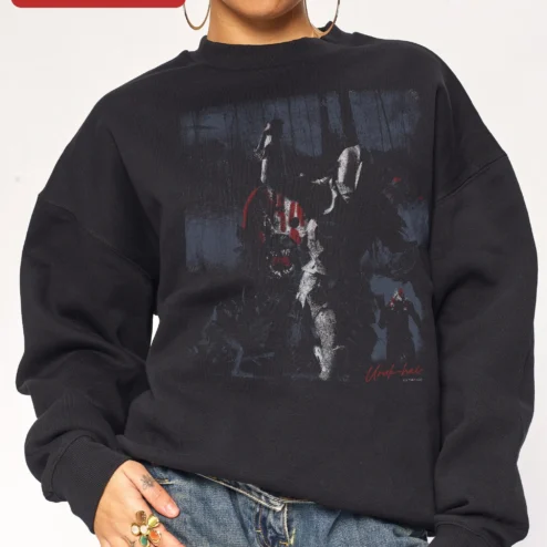 Uruk-hai Lord of the Rings Sweatshirt Distressed Isengard Warrior Crewneck for Men Women