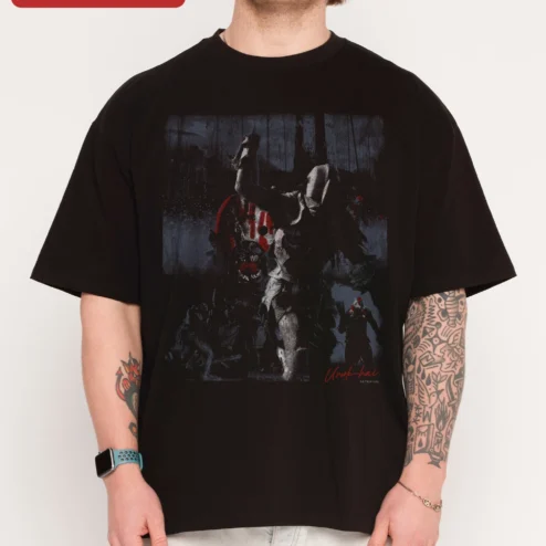 Uruk-hai Tee Lord of the Rings Isengard Graphic T-Shirt for Men Fantasy Movie Fans