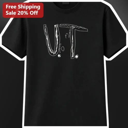 UT Tennessee Volunteers Sketch Line Art Tee University of Tennessee Fan Gift