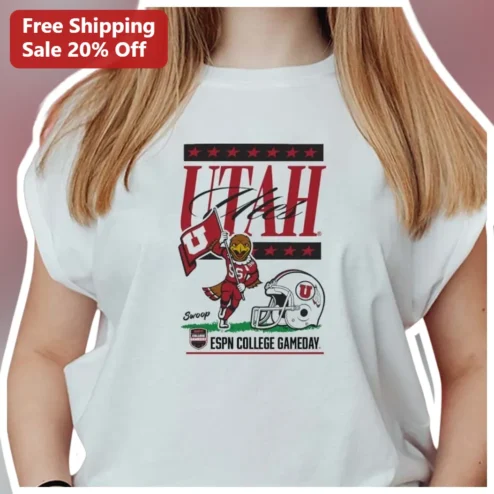 Utah ESPN College GameDay Swoop Mascot Tee