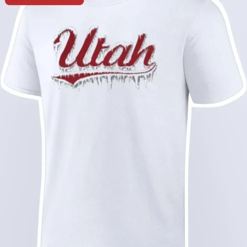 Utah Tee Winter Script Design Ski Resort Apparel Gift for Locals