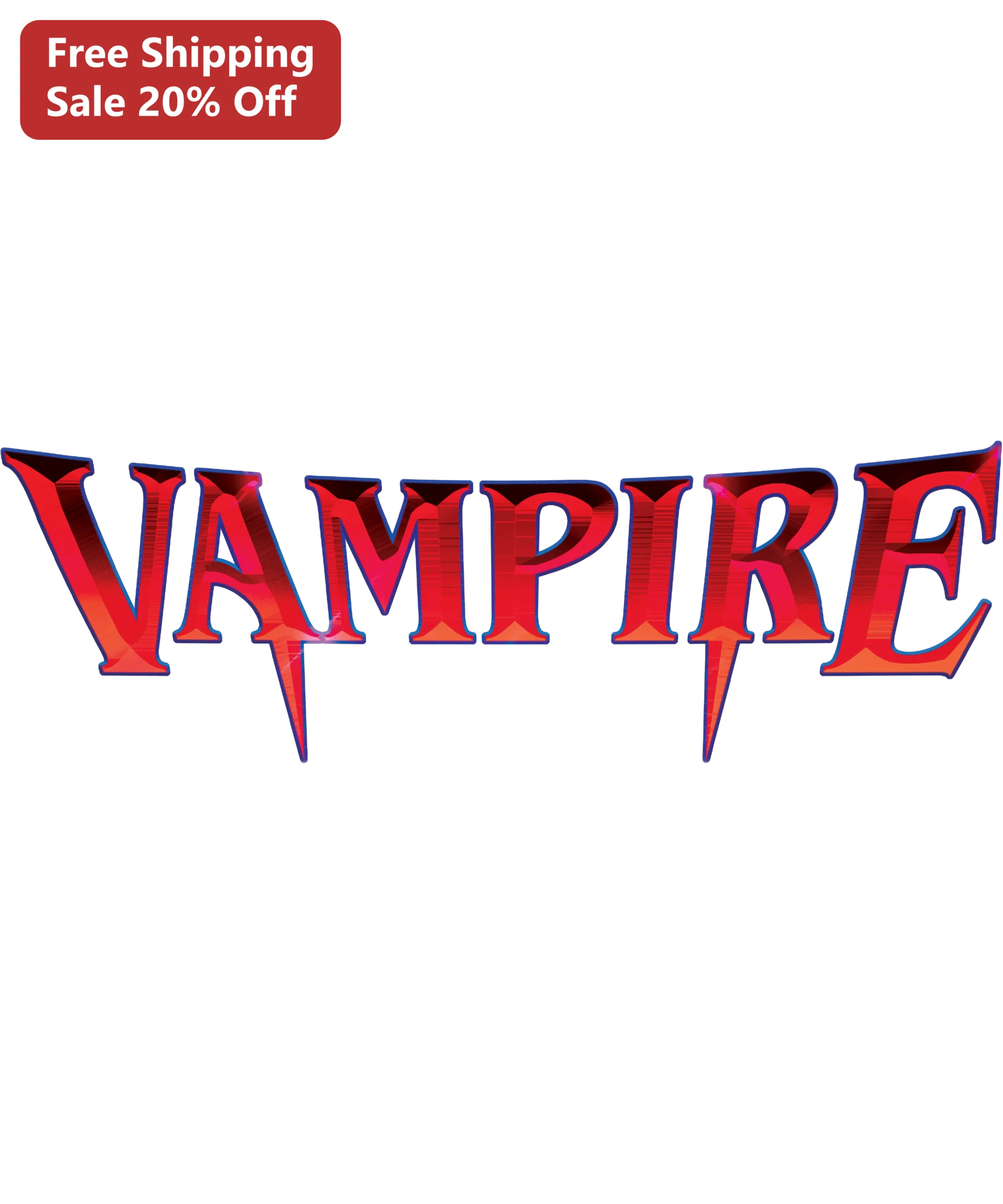 Vampire Decal Gothic Horror Vinyl Sticker for Laptop Water Bottle Halloween Gift
