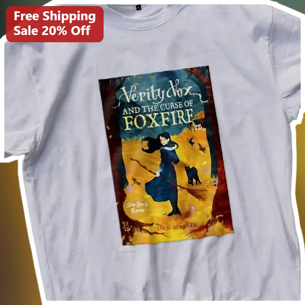 Veritynox and the Curse of Foxfire Tee Witchy Fantasy Book Lover Gift