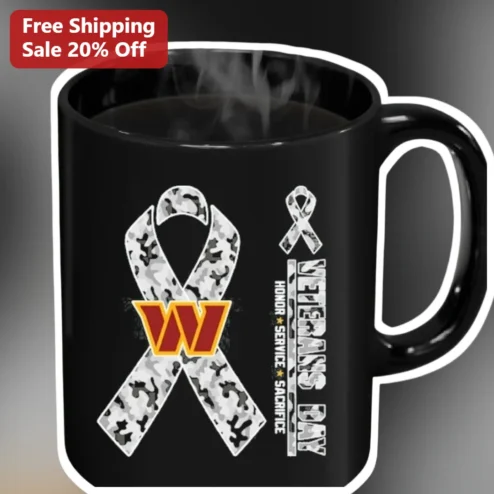 Veterans Day Honor Service Sacrifice Mug Patriotic Military Camo Coffee Cup Gift for Veterans