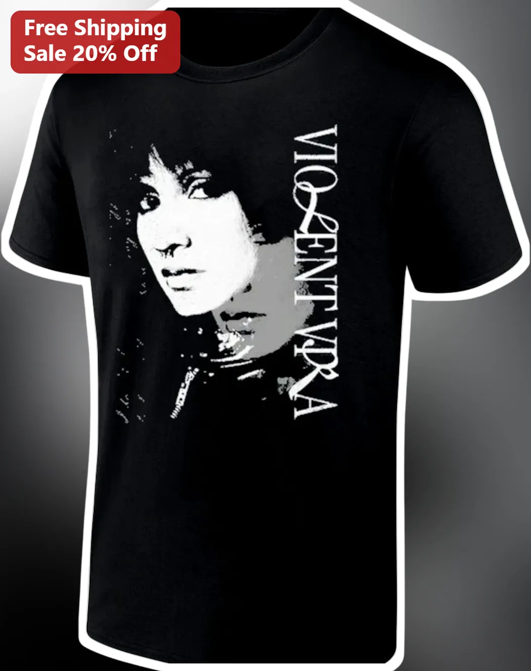 Violent Vera Tee Violent Femmes Band Merch Grunge Alternative Rock Shirt