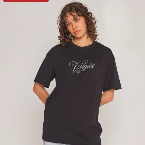 Virgo Tee Celestial Zodiac Sign Graphic T-Shirt for Women Men Birthday Gift