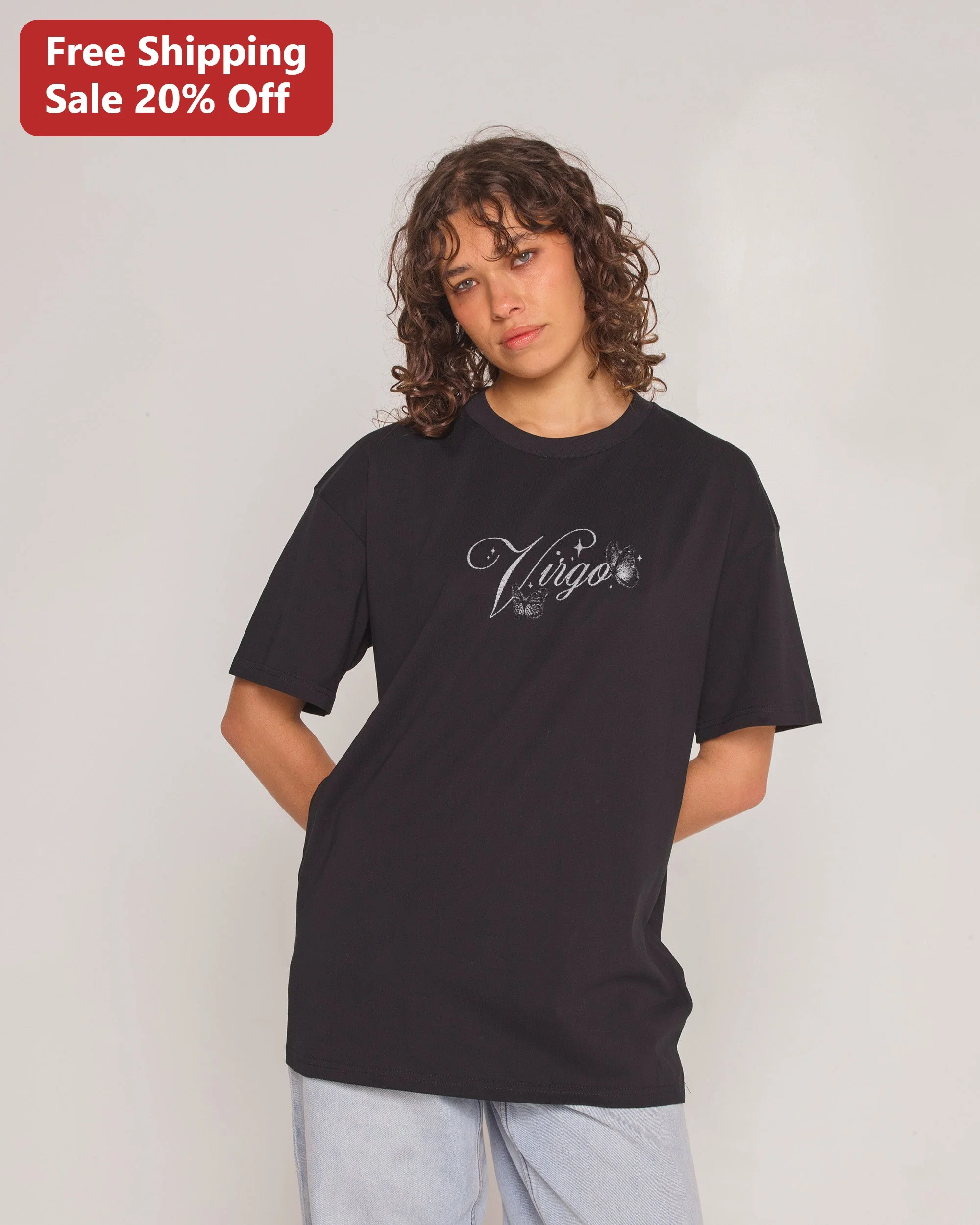 Virgo Tee Celestial Zodiac Sign Graphic T-Shirt for Women Men Birthday Gift
