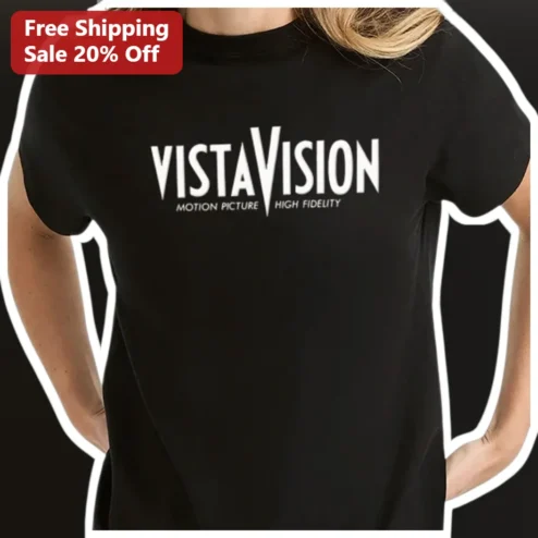 Vistavision Motion Picture High Fidelity Tee Retro Cinema Film History Gift for Cinematographers