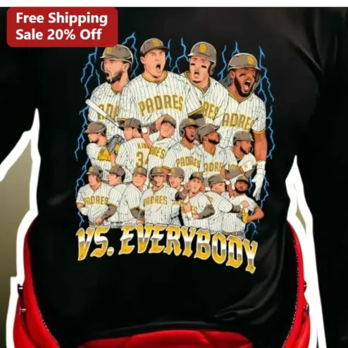 VS. EVERYBODY Fernando Tatis Jr. San Diego Padres Baseball Graphic Tee
