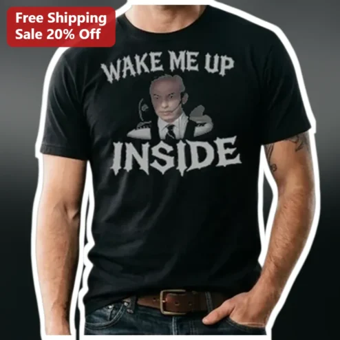 Wake Me Up Inside Patrick Bateman American Psycho Graphic Tee