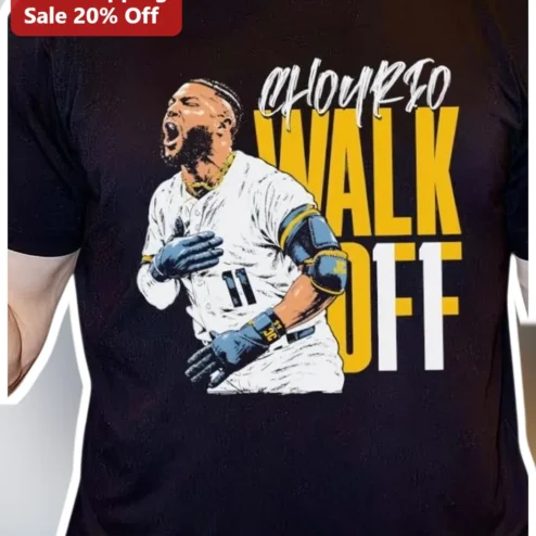 WALK OFF Anthony Santander Baltimore Orioles Baseball Celebration Graphic Tee